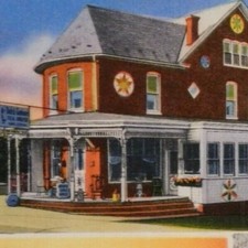 Vintage Linen Postcard - Dutch