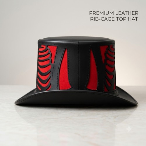 Handmade leather skeleton - handmade,