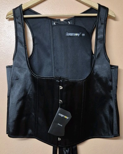Corset story black high - corset,