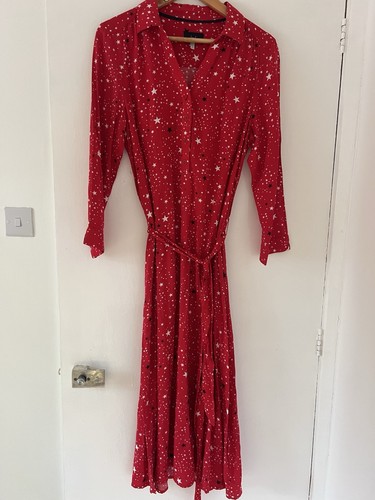 Joules red star print - star,