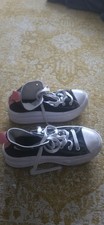 Converse Move Hi Kids Youth Trainers UK Size 1 EUR 33 Black Pink White NEW