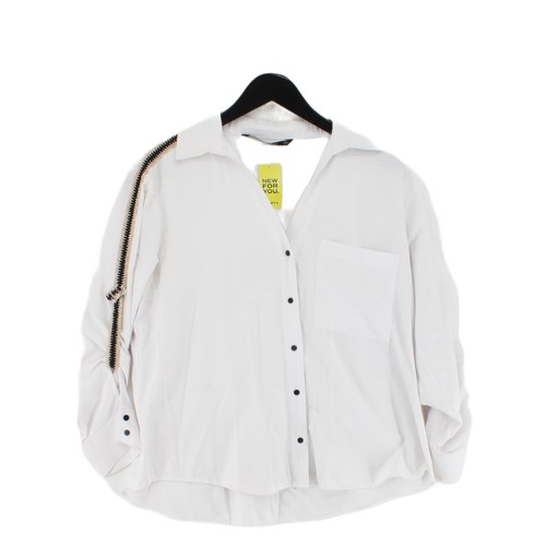Zara women shirt white - m,