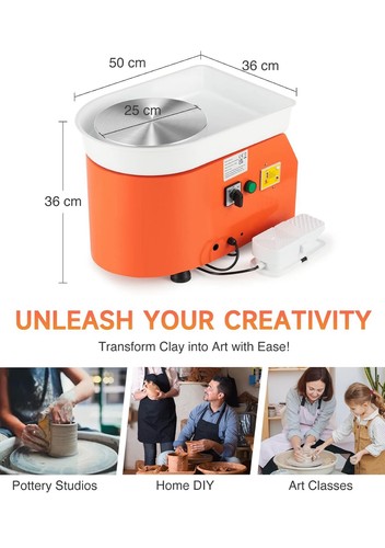 Creworks 350w electric pottery - creworks,