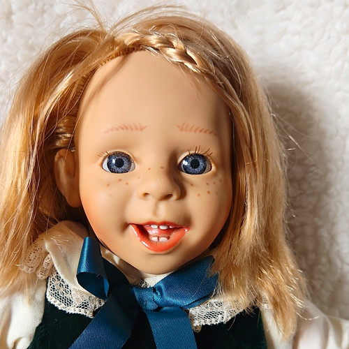 Vintage vinyl spanish doll - vinyl,