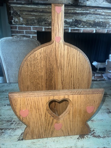 Vintage wood country heart - vintage,