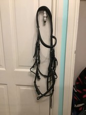 collegaite comfitec training bridle black full