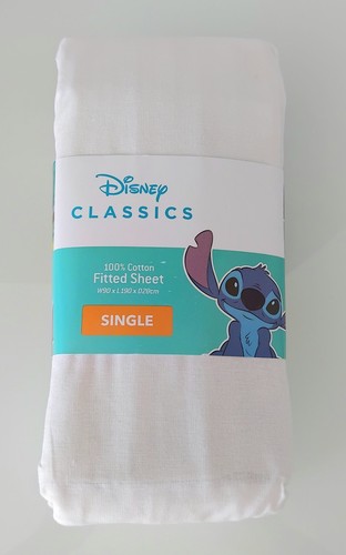 Disney stitch fitted sheet - stitch,