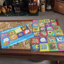 VINTAGE PICTURE MATCHING GAME