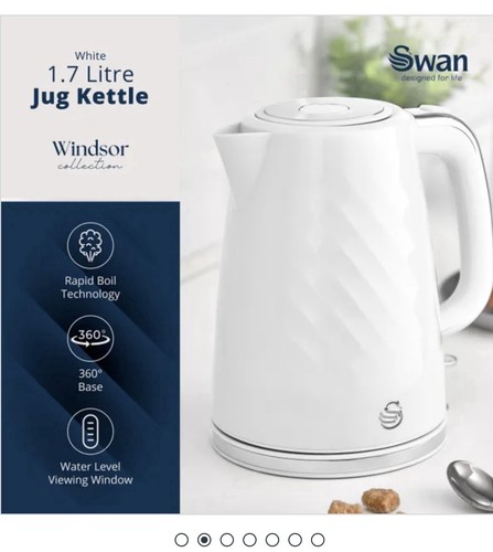 Swan windsor kettle - swan,