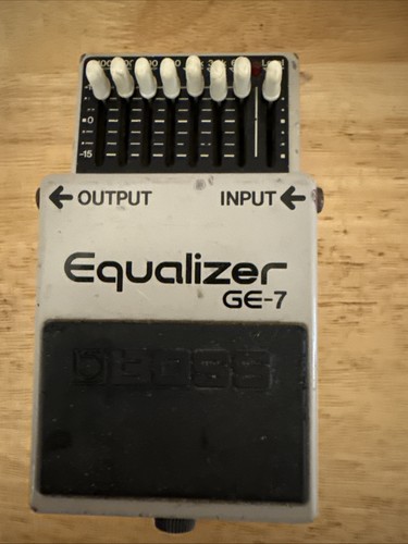 Vintage boss equalizer - ge,