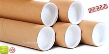 3'' 76 mm 2'' 50mm Cardboard Postal Tubes Caps A4 A3 A0 A1 A2 240 330 450 625