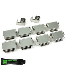 Front brake pad fitting anti - pad,