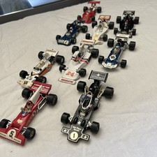 Corgi F1 Cars x 9 Scale 1:36  vgc vintage F1 hunt -louder- hill surtees- Stewart