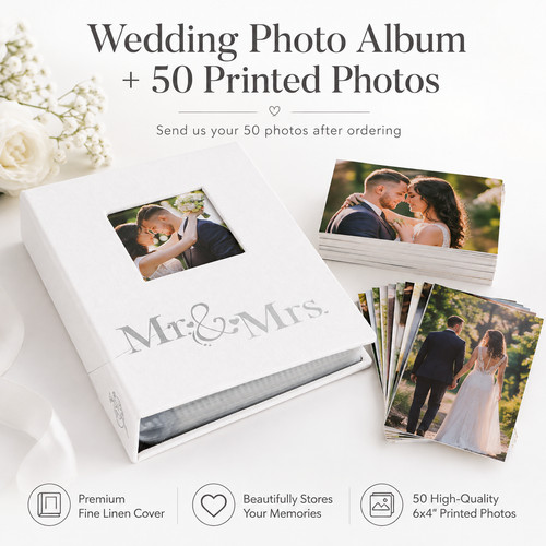 Wedding photo album with - album,