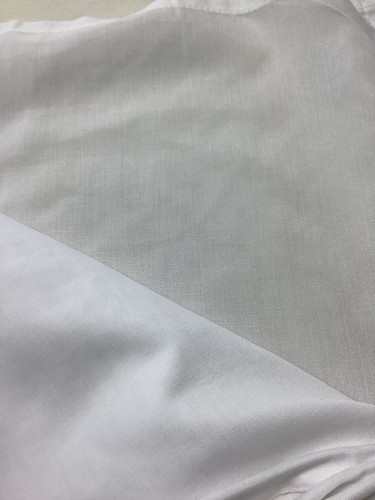 Pair white voiles - pair,