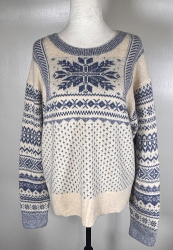 Crew fair isle sweater - j.,