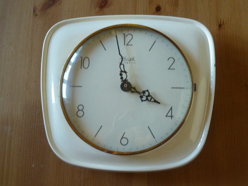 Vintage kienzle wall clock - vintage,