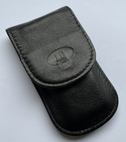 Vintage leather dunhill pouch - vintage,
