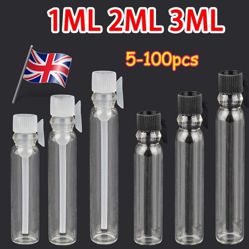 3ml empty mini glass - 1/2/3ml,