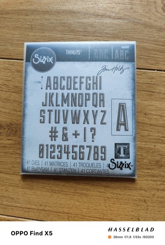 Sizzix tim holtz thinlits - holtz, die