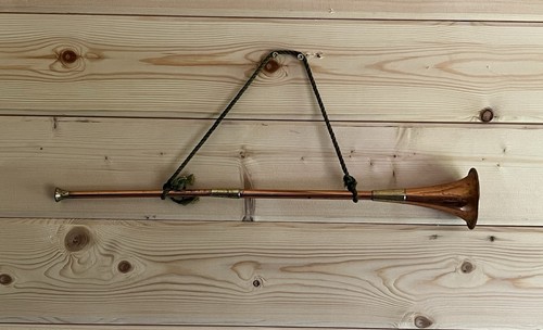Vintage bugle copper brass - vintage, &