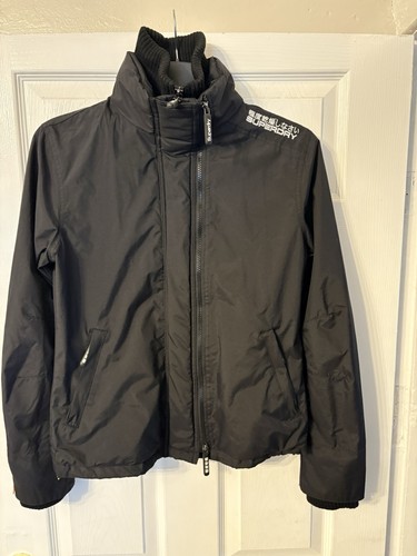 Superdry black label coat - superdry,