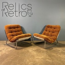 Pair Of Sling Brown Corduroy