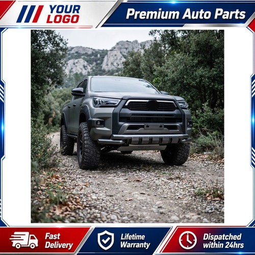 Front bumper bull bar - front,