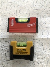Stabila Mag. Level + Milwaukee Mini Box Level 