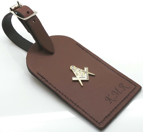 Masonic leather bag case - bag,