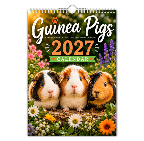 2027 wall calendar guinea - 2027,