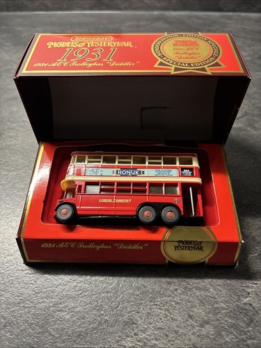 Matchbox models yesteryear - of,