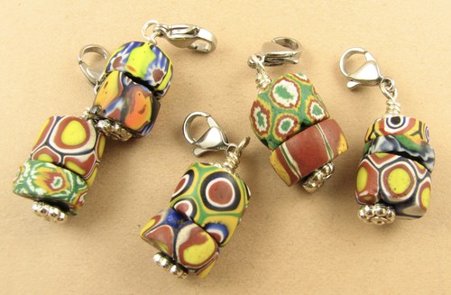 African trade bead - african,