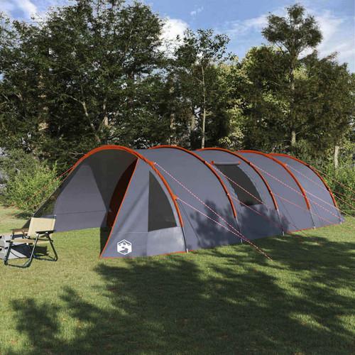 Tunnel tent grey orange - 6p, grey/orange