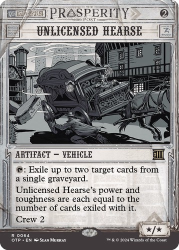 Normal unlicensed hearse - normal,
