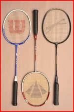 3 Badminton Rackets Wilson