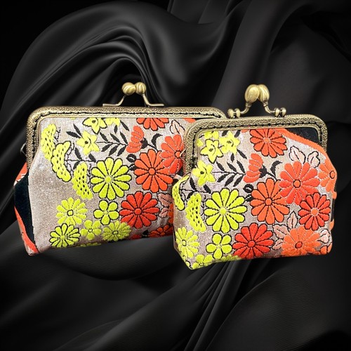 Japanese kimono pouch makeup - japanese, pouch,