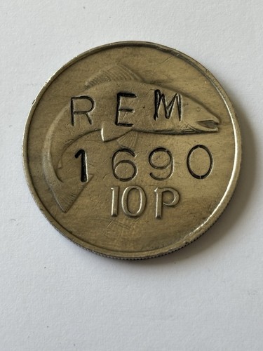 Old irish coin that has - has, been