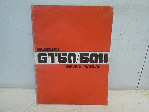 Suzuki gt50 50u service - /,