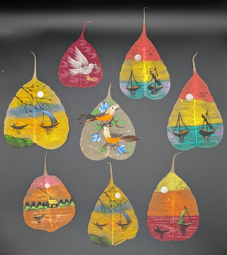 Vintage indian paintings on - 8,