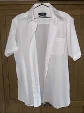 Cedar Wood State Short Sleeve Regular Fit Men's Shirt Size 17 Used