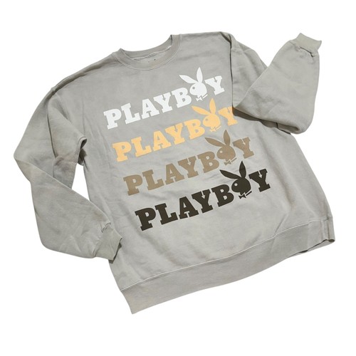 Playboy sweatshirt womens size - playboy,