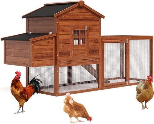 Large chicken coop for 4 - 80", 4-6