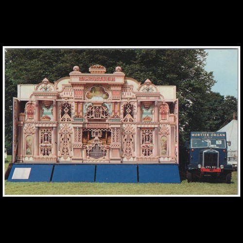 Mortier organ steam lorry - steam, uk