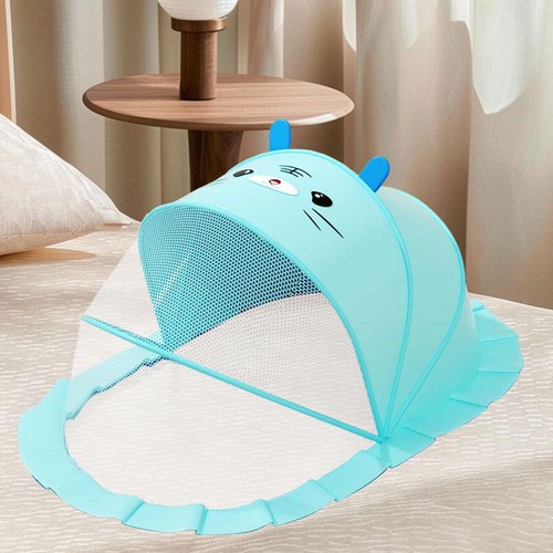 Folding crib netting mesh - folding,