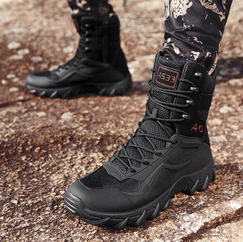 Combat shoes security - shoes, boots