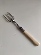Antique Victorian Toasting Fork /Serving Fork - 3 prong 