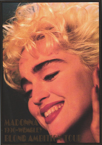 Madonna memorabilia postcard - madonna,