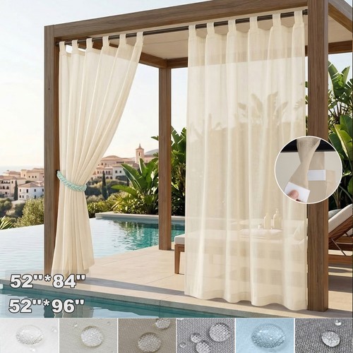 Voile sheer outdoor - sheer,