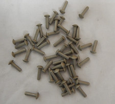 50 x Solid Aircraft Rivets